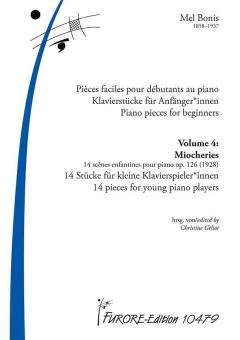 Klavierstücke für Anfänger*innen Vol. 4: 14 Stücke für kleine Klavierspieler*innen 