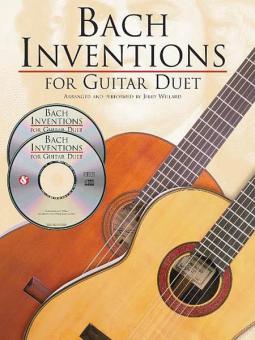 Bach Inventions for Guitar Duet 