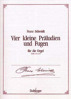4 kleine Präludien und Fugen 
