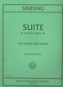 Suite A minor op. 10 