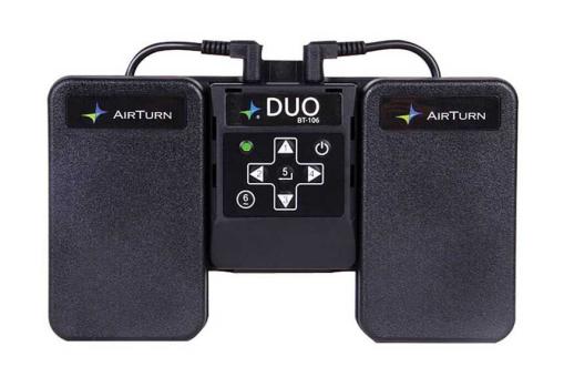 AirTurn DUO 2-Pedal Bluetooth Page Turner BT-106 