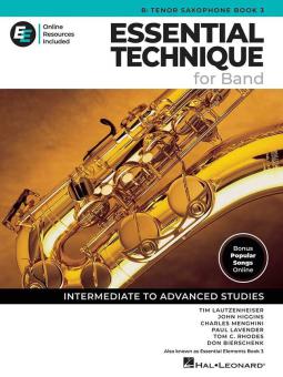 Essential Elements for Band 3 - Bb Tenor Sax 