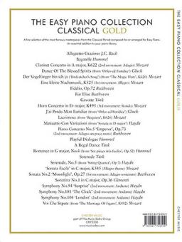 The Easy Piano Collection: Classical Gold 