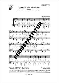 Bunt sind schon die Wälder 