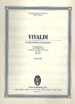 Concerto Nr. 1 E-dur 'Der Frühling' op. 8/1 RV 269 