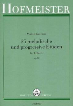 25 melodische und progressive Etüden, op. 60 