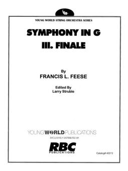 Symphony In G (Movement 3 Finale) 