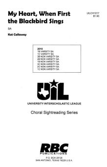 My Hear, When First The Blackbird Sings 