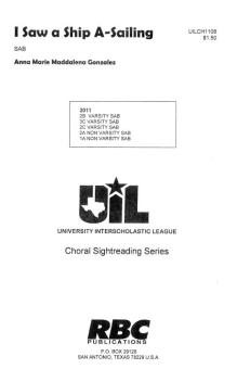 I Saw A Ship A-Sailing 