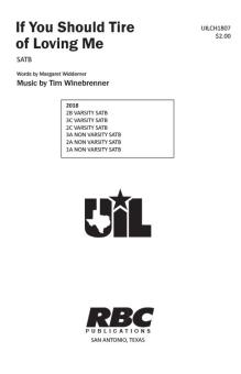 If You Should Tire Of Loving Me 