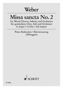 Missa sancta Nr. 2 G-Dur WeV A.5 / WeV A.4 Standard