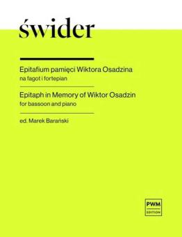 Epitaph in Memory of Wiktor Osadzin 