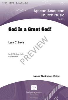 God Is a Great God! 