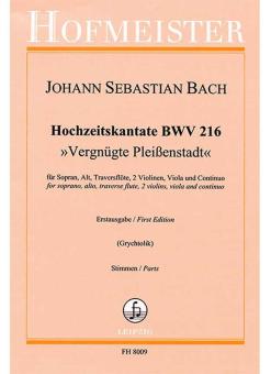 Hochzeitskantate Vergnügte Pleißenstadt BWV 216 