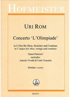 Concerto L'Olimpiade in C-Dur für Oboe, Streicher und Continuo 