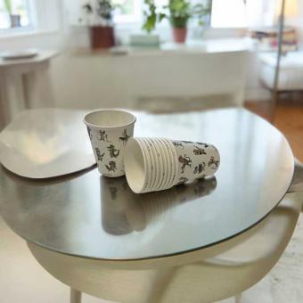 Pappbecher bauxili Tiere 10x250ml 