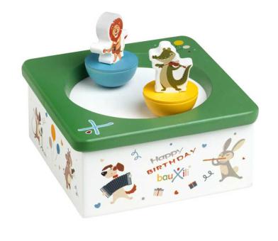 Spieluhr bauxili Tiere 