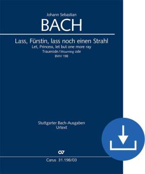 Lass, Fürstin, lass noch einen Strahl BWV 198 Download