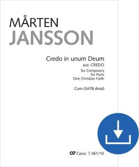 Credo in unum Deum Download
