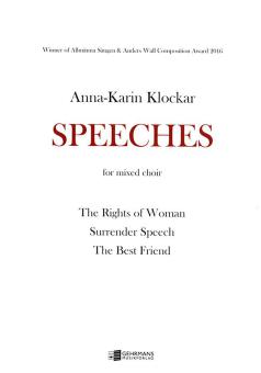 Speeches 