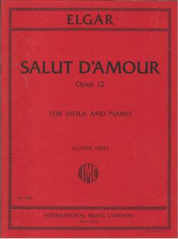 Salut d'amour op. 12 