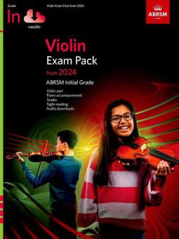 Violin Exam Pack from 2024, Initial Grade 