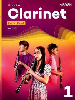 Clarinet Exam Pack from 2026, ABRSM Grade 1 