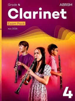 Clarinet Exam Pack from 2026, ABRSM Grade 4 