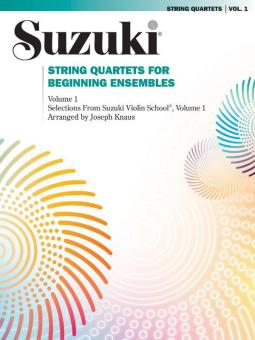 Suzuki String Quartets for Beginning Ensembles Vol. 1 