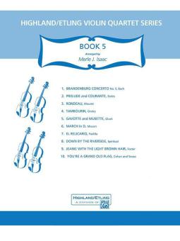 Highland/Etling Violin Quartet Series: Set 5 
