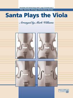Santa Plays the Viola 