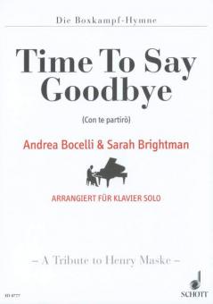Time To Say Goodbye (Con te partirò) 
