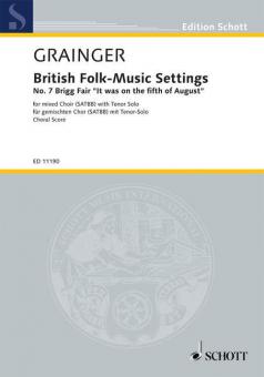 British Folk-Music Settings No. 7 Standard
