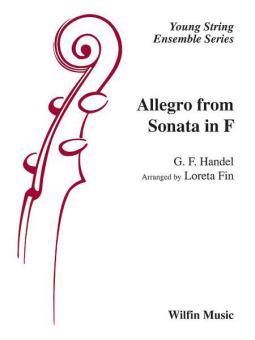 Allegro from Sonata in F Download