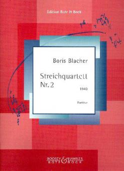 Streichquartett Nr. 2 op. 16 