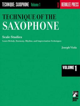 Technique of the Saxophone Vol. 1: Scale Studies 