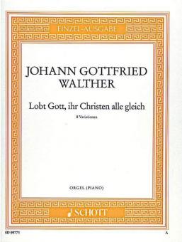 Lobt Gott, ihr Christen alle gleich Standard