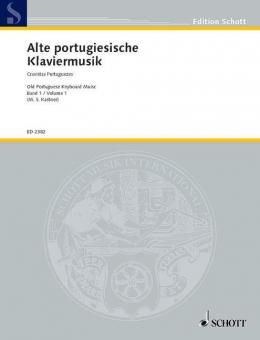 Alte portugiesische Klaviermusik 1 Standard