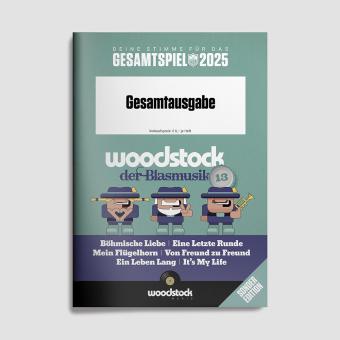 Woodstock der Blasmusik - Gesamtspielheft 2025 