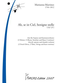 Ah, se in Ciel, benigne stelle 