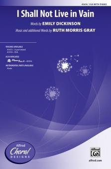 I Shall Not Live in Vain Download