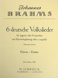 6 Deutsche Volkslieder 