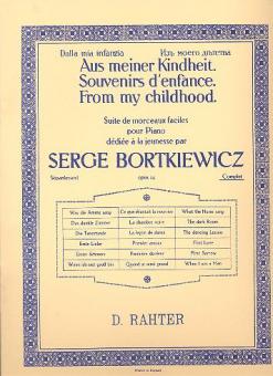 Aus meiner Kindheit op. 14 