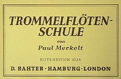 Trommelflöten-Schule 