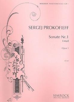 Sonate Nr. 1 f-Moll op. 1 