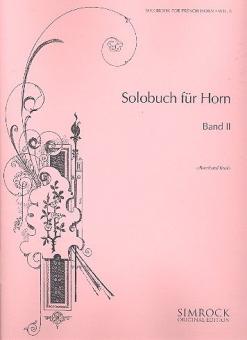 Solobuch für Horn Band 2 