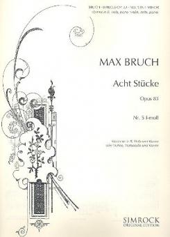 Acht Stücke 5 f-Moll op. 83 