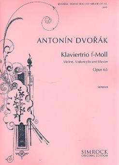 Klaviertrio f-Moll op. 65 Standard