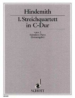 1. Streichquartett C-Dur op. 2 