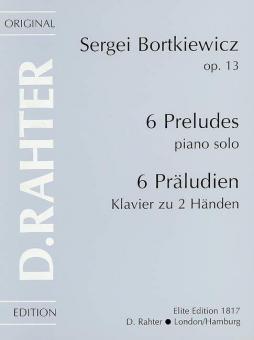 6 Präludien op.13 